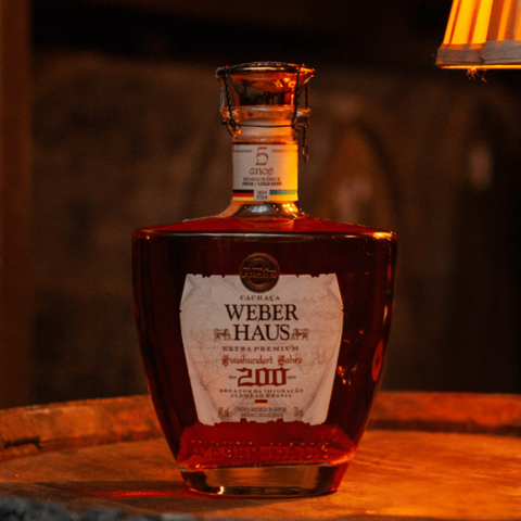 Cachaça Weber Haus 200 anos Edição Especial, 750ml