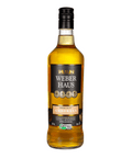 Garrafa de Cachaça Amburana Weber Haus 700ml, cachaça orgânica premiada com notas de caramelo e baunilha.