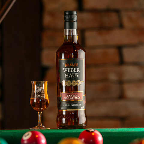 Cachaça Envelhecida Canela Sassafrás Weber Haus, 700ml