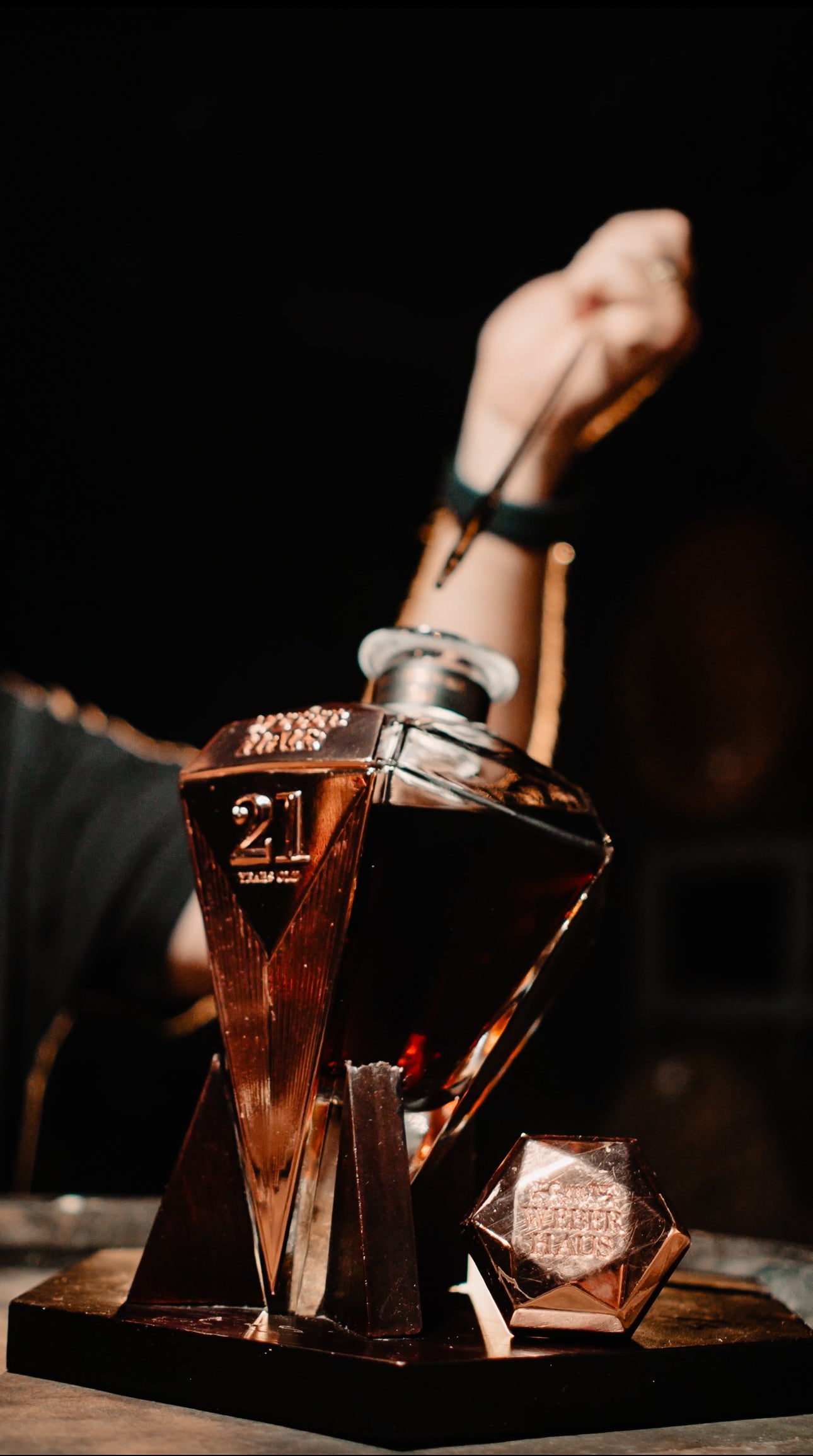 Edição limitada - Cachaça Edição Limitada 21 anos, Diamant Weber Haus,750ml