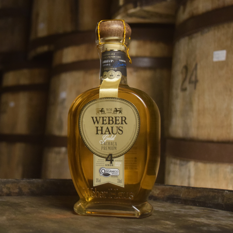 Cachaça Envelhecida Premium Gold 4 anos, 750ml