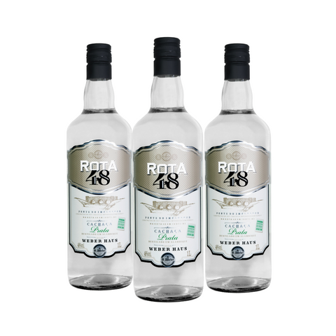 Combo 3L para barril Cachaça Prata Rota 48