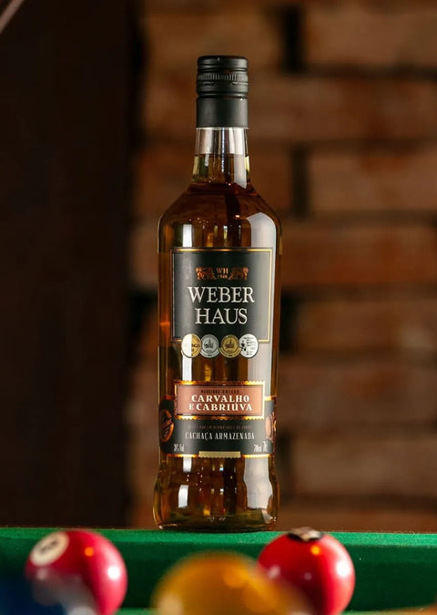 Cachaça Weber Haus Carvalho e Cabriúva