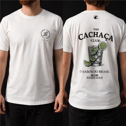 Camiseta clube da cachaça Weber Haus
