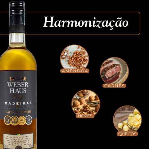 Cachaça Weber Haus 7 Madeiras Premium, 750ml
