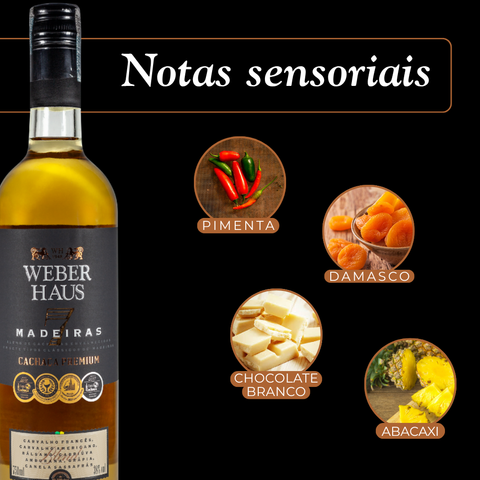 Cachaça Weber Haus 7 Madeiras Premium, 750ml