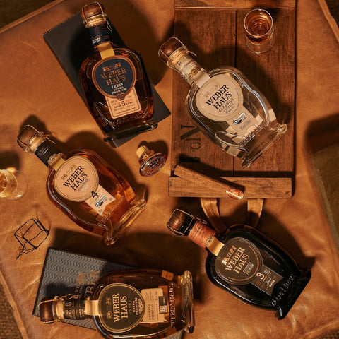 Combo de Cachaça Weber Haus Linha Especial Completo, 750ml com Copo Americano