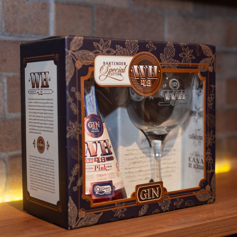 Kit Gin Pink WH48 com Taça.
