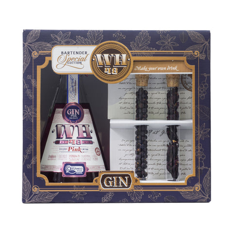 Kit Gin Pink WH48 com especiarias.