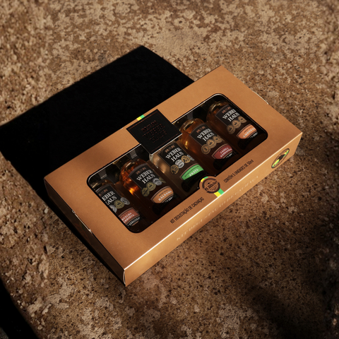 Kit de Cachaça Miniaturas Weber Haus, 50ml
